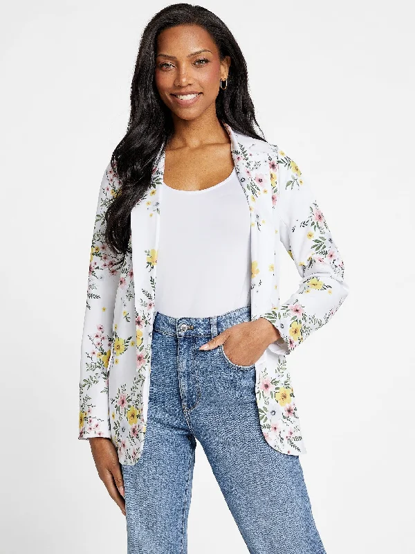 Taya Printed Blazer Long Sleeve Women’s Blazer