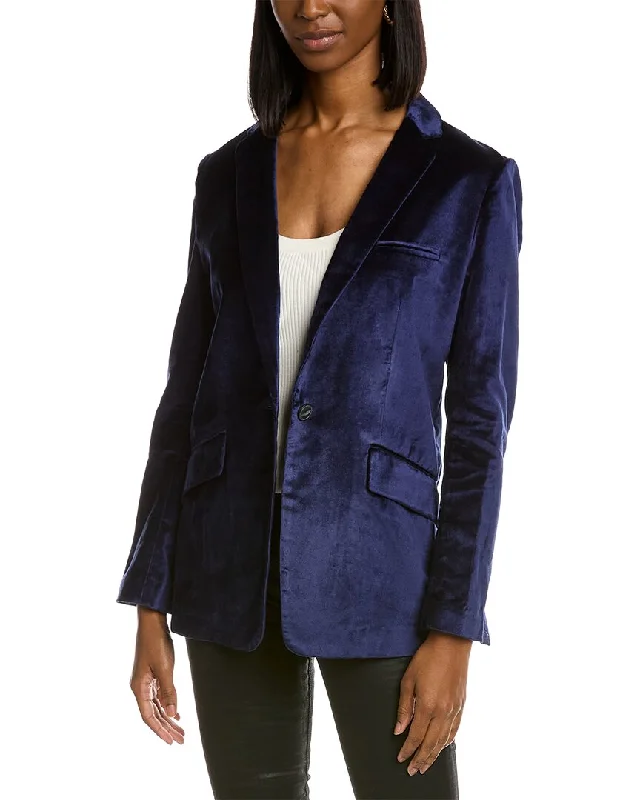 rag & bone Margot Velvet Blazer Blazers for Women’s Wardrobe