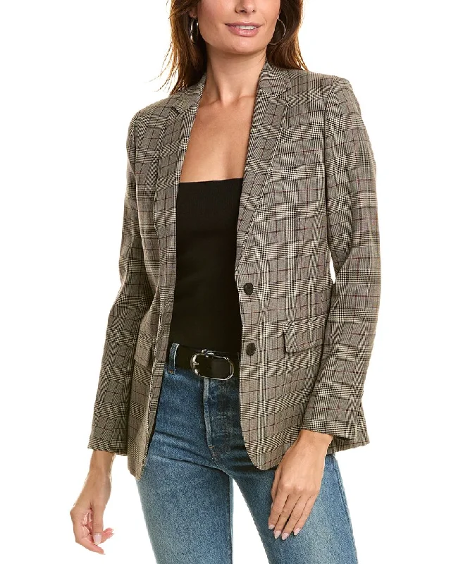 The Kooples Wool-Blend Blazer Business Casual Blazer