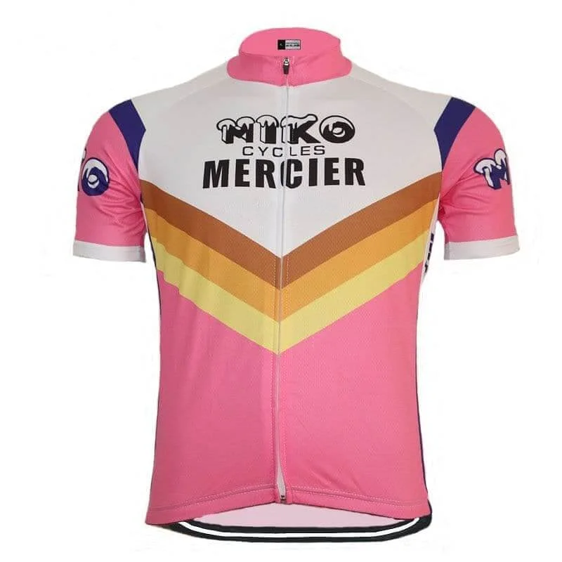 Retro Miko Cycles Mercier Cycling Jersey Chic Hoodie Sweatshirt