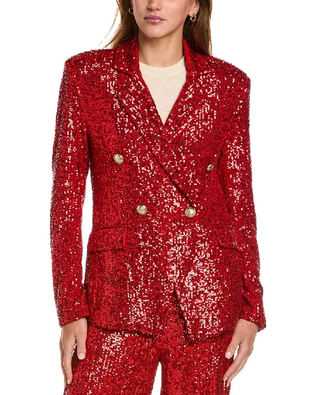 Alexia Admor Abbi Double-Breasted Jacket Formal Women’s Blazers