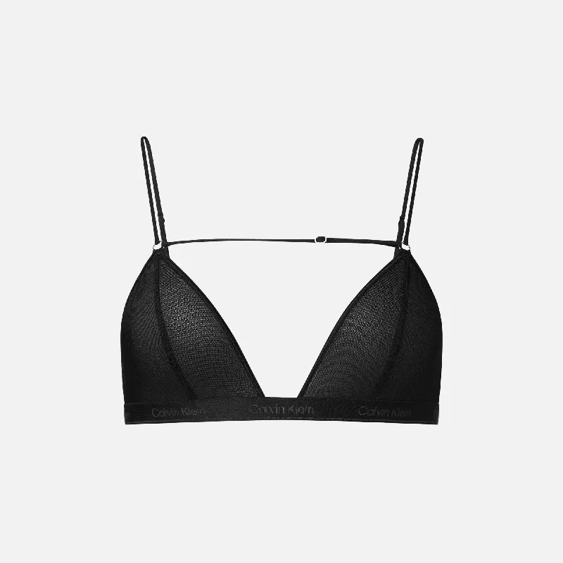 Elegant sweatersNensi Dojaka for Calvin Klein Mesh Triangle Bra - Black Elegant sweaters