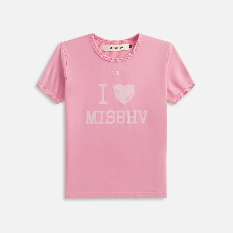 North Face sweatersMISBHV I Love MISBHV Baby Tee - Bubblegum North Face sweaters