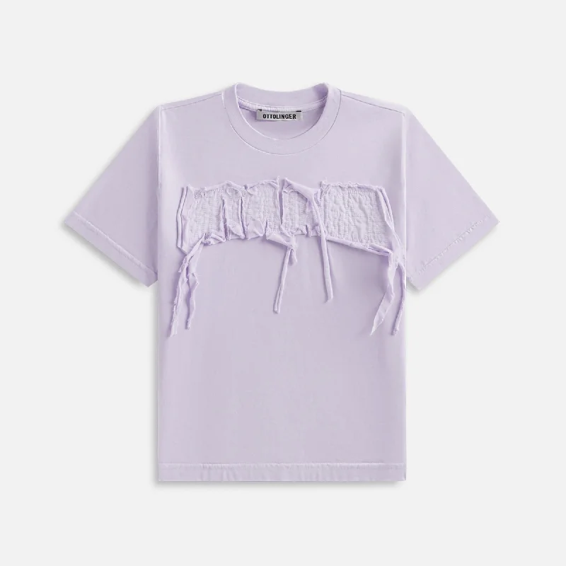 Gucci sweatersOttolinger Distressed Otto Fitted Tee - Lilac Gucci sweaters