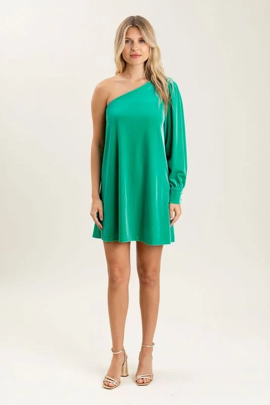 Tiered mini dressesFlora Dress - Dynasty Green Tiered mini dresses