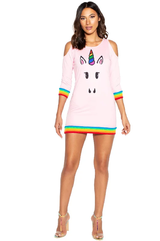 Casual mini dressesRoma 1Pc Unicorn Lover Dress 4972 Casual mini dresses