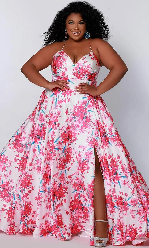 Corset maxi dressesSydney's Closet - CE2206 Floral Sleeveless Maxi Dress A-line maxi dresses