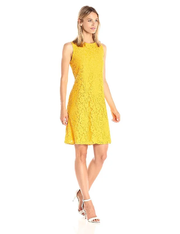 Budget-friendly floral dressesNine West - Floral Lace Sleeveless Dress 10647202SC Budget-friendly floral dresses