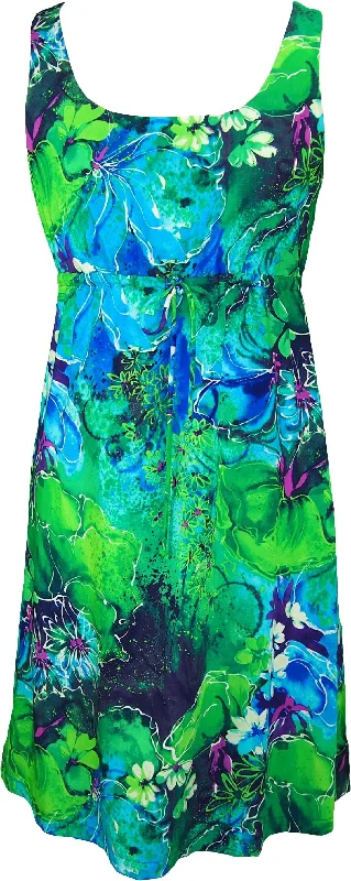 Flowy unclassified dressesBeauteous Flower Women's Empire Tie Front Hawaiian Dress (Regular Fit) Flowy unclassified dresses