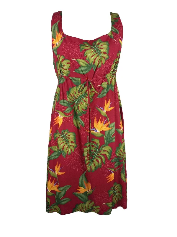 Stretchy unclassified dressesBird of Paradise Beauty Women's Empire Tie Front Hawaiian Dress (Regular Fit) Stretchy unclassified dresses