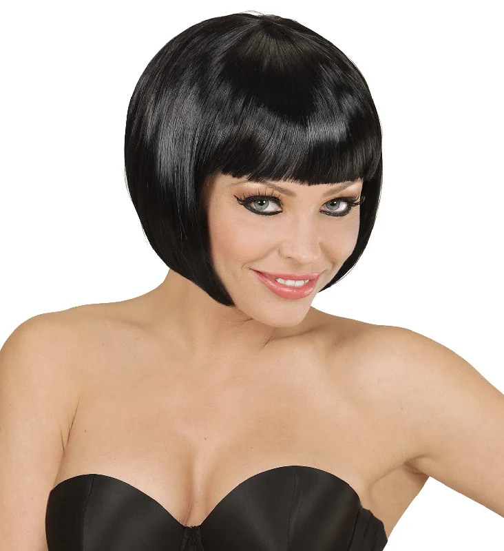 Breathable unclassified dressesChanel Wig Black Breathable unclassified dresses