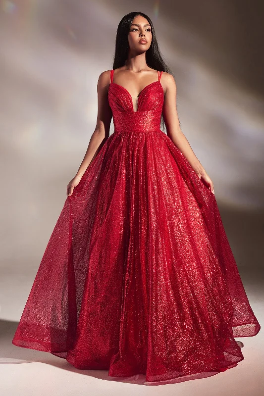 Halter unclassified dressesCinderella Divine CD996: Shimmering Ballgown for Enchanting Evenings Halter unclassified dresses