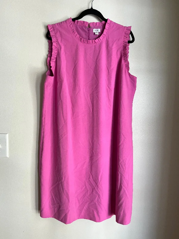 Wrap unclassified dressesDress Work By J Crew In Pink, Size: 1x Wrap unclassified dresses