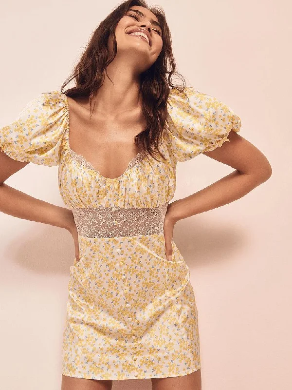 Sleeveless unclassified dressesFOR LOVE & LEMONS Daffodil Dress Sleeveless unclassified dresses