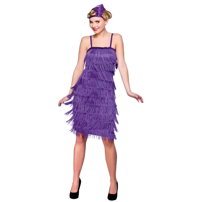 Sleeveless unclassified dressesJazzy Flapper Purple Costume Sleeveless unclassified dresses