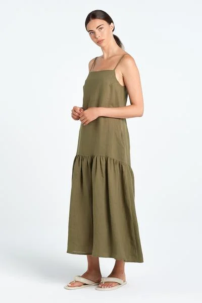 Lace unclassified dressesNyne Sunset Dress - Olive Lace unclassified dresses