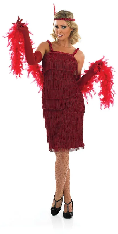 Sexy unclassified dressesRoaring 1920's Girl Red Flapper Dress Sexy unclassified dresses