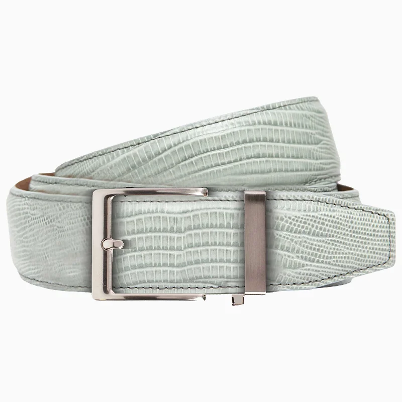 Affordable unclassified dressesLizard Light Grey Dress Ratchet Belt 1.575" Strap [40mm] Affordable unclassified dresses