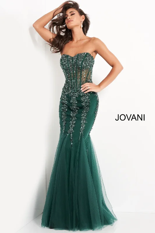 Graduation unclassified dressesStrapless Embellished Jovani Prom Dress By Jovani -5908 Graduation unclassified dresses