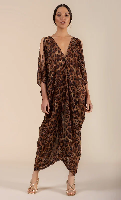 Office unclassified dressesMAYA KAFTAN DRESS LEOPARD Office unclassified dresses