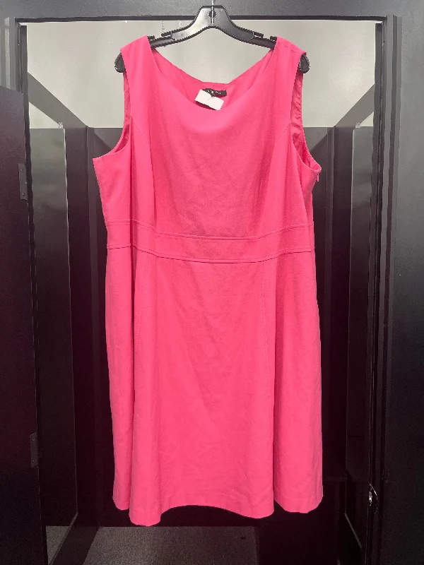 Holiday unclassified dressesPink Dress Work Nine West Apparel, Size 3x Holiday unclassified dresses