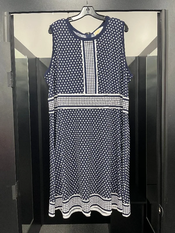 High-low unclassified dressesPolkadot Dress Work Michael Kors, Size 3x High-low unclassified dresses