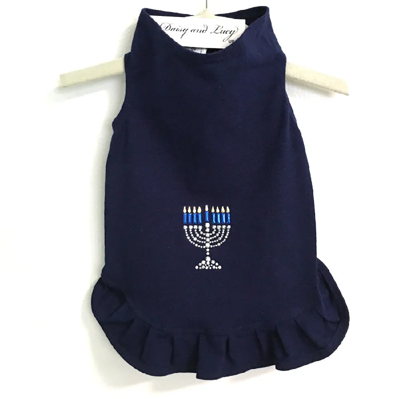 Ruched unclassified dresses344D Daisy & Lucy Studded Menorah Dress Ruched unclassified dresses