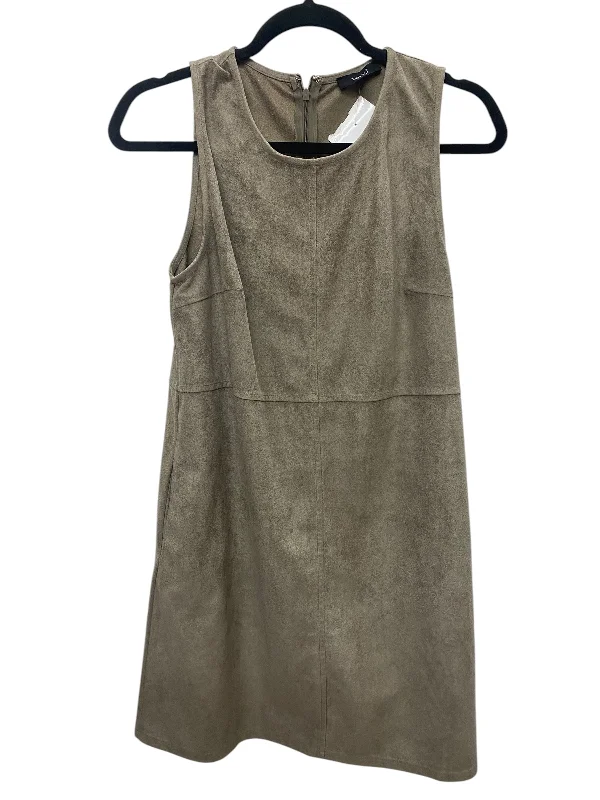 Dress Casual Midi By Very J In Taupe, Size: L Sporty Midi Skirt